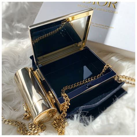 dior clutch bag lipstick|dior lipstick set with clutch.